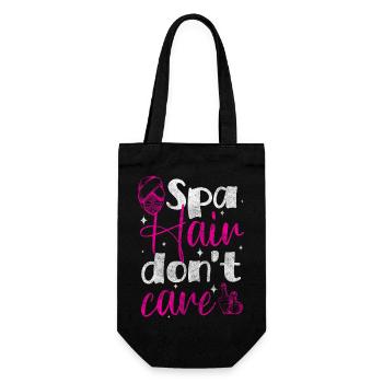 Wellness Holiday Priority Switch Off - Gift Bag for Bottles - black - Front