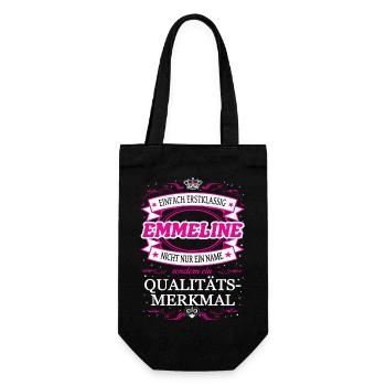 Quality feature Emmeline simply first-class - Gift Bag for Bottles - black - Front