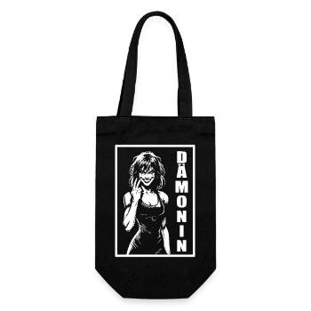 Démon - Pour la femme maléfique et mystérieuse - Sac à bouteille - noir - Devant