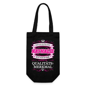 Quality feature Nathalie simply First-class - Gift Bag for Bottles - black - Front