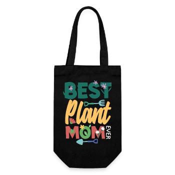 Garten- Und Pflanzenliebhaber Geschenke - Geschenkbeutel für Flaschen - Schwarz - Vorne
