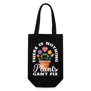 Cadeaux pour les jardins et les amoureux des plantes - Sac à bouteille - noir - Devant