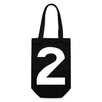2 Deux - Sac à bouteille - noir - Devant