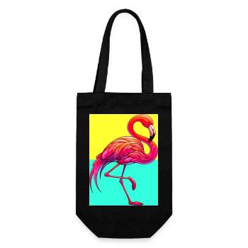Flamant - Sac à bouteille - noir - Devant