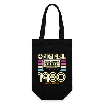 Cassette 1980 Rétro Édition - Sac à bouteille - noir - Devant