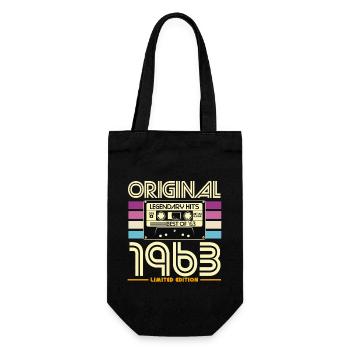 Limited Edition 1963 Cassette - Gift Bag for Bottles - black - Front