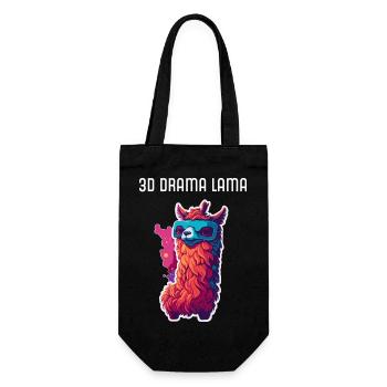 Blade 3D Drama Glasses - Gift Bag for Bottles - black - Front