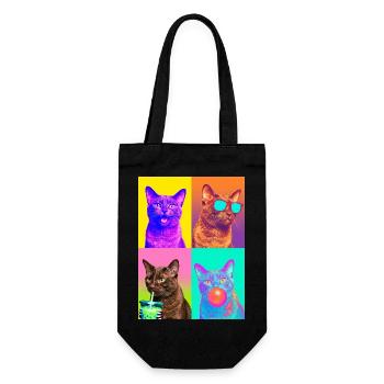 Chats Havana Cat - Sac à bouteille - noir - Devant