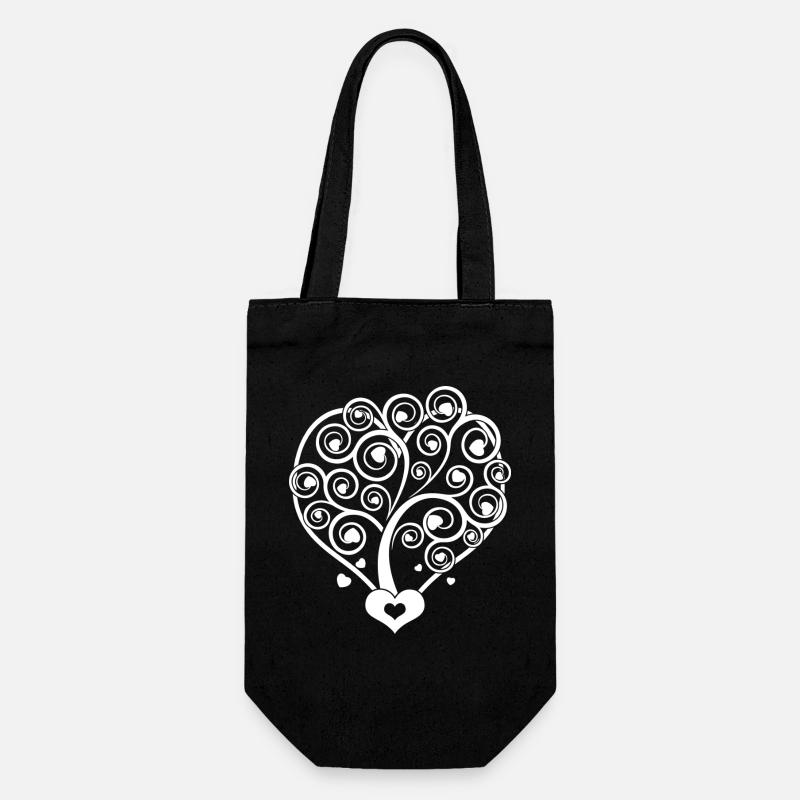 Arbre de vie Arbre de vie - Sac à bouteille - noir