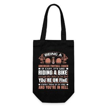 Football américain - Sac à bouteille - noir - Devant