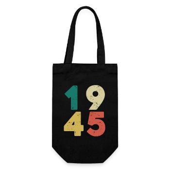 Jahrgang 1945 Rétro Vintage - Sac à bouteille - noir - Devant