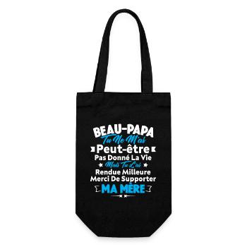 Beau Papa Bonus Père Rendu La Vie Meilleure - Sac à bouteille - noir - Devant