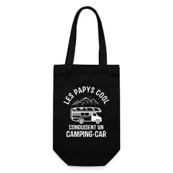 Les Papys Cool Conduisent Un Camping-car - Sac à bouteille - noir - Devant