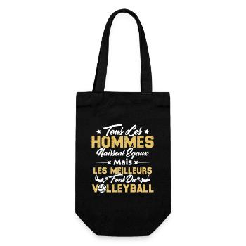 Les Meilleurs Hommes Font Du Volleyball - Sac à bouteille - noir - Devant