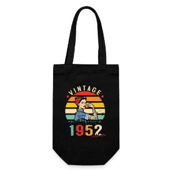1952 Vintage Édition limitée Cadeau Femmes - Sac à bouteille - noir - Devant