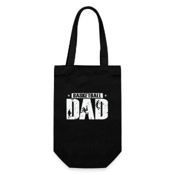 Basketball Dad Ballsport America USA - Gift Bag for Bottles - black - Front