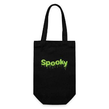 Spooky Halloween Candy Custom USA - Gift Bag for Bottles - black - Front