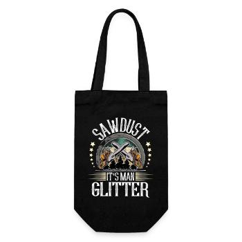 Lumberjack - Gift Bag for Bottles - black - Front