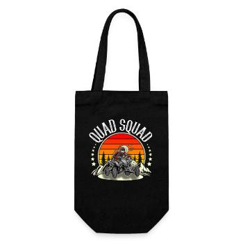 Quad ATV Offroad Quad Riders - Gift Bag for Bottles - black - Front
