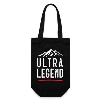 Ultra Legende - Geschenkbeutel für Flaschen - Schwarz - Vorne