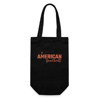 American Football USA Kick Sport USA - Geschenkbeutel für Flaschen - Schwarz - Vorne