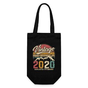 Vintage 2020 Limited Edition Cadeau D'anniversaire - Sac à bouteille - noir - Devant