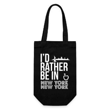 New York - Sac à bouteille - noir - Devant