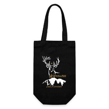 Hunter Gift Waidmannsheil-Jagen est la conservation de la nature - Sac à bouteille - noir - Devant