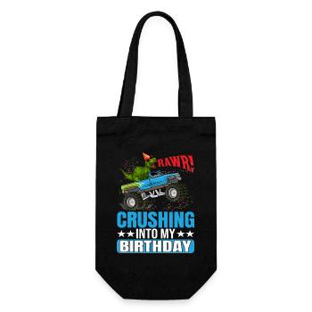 Rawr! Écraser dans mon | d’anniversaire Chemise d’anniversaire | - Sac à bouteille - noir - Devant