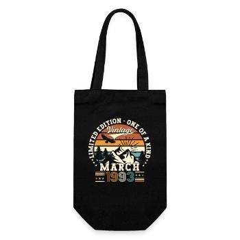 30e anniversaire Mann Original March Né en 1993 - Sac à bouteille - noir - Devant
