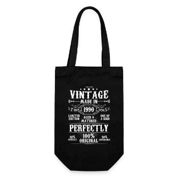 Millésime Made in 1990 vieilli parfaitement mûri - Sac à bouteille - noir - Devant