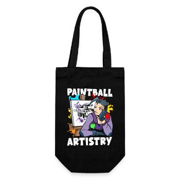 Paintball Artistique Peinture Décoration Sports d’équipe - Sac à bouteille - noir - Devant