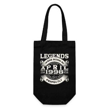 25ème anniversaire homme April né 1998 voiture classique - Sac à bouteille - noir - Devant