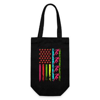 American Sports Flag Athletics 100 jours - Sac à bouteille - noir - Devant