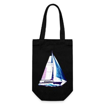 Voile Sailor Sailing Ship Voilier Voilier - Sac à bouteille - noir - Devant
