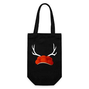 Schwarzwald Schwarzwälder Baden-Württemberg - Geschenkbeutel für Flaschen - Schwarz - Vorne