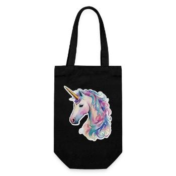 Licorne - Sac à bouteille - noir - Devant