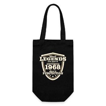 55ème Anniversaire Millésime Septembre Millésime 1968 - Sac à bouteille - noir - Devant