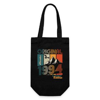 29th Birthday Original November Vintage 1994 - Gift Bag for Bottles - black - Front