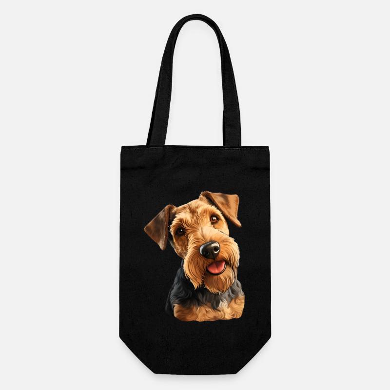 Terrier gallois - Sac à bouteille - noir