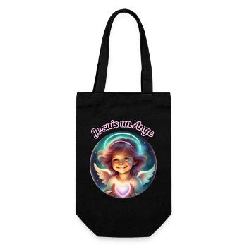 Je suis un Ange - Sac à bouteille - noir - Devant