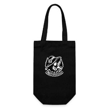 Mushroom Princess - Gift Bag for Bottles - black - Front