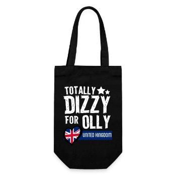 Dizzy UK EUROVISION - Gift Bag for Bottles - black - Front
