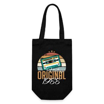 Millésime 1988 Né Original 1988 Anniversaire - Sac à bouteille - noir - Devant