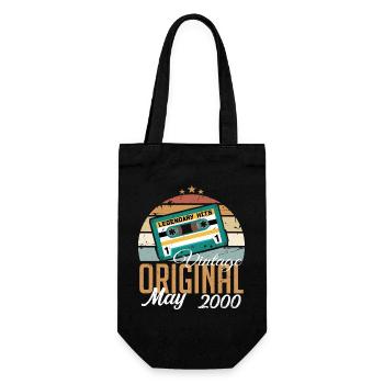May 2000 Birthday Gift 2000 May - 2000 May - Gift Bag for Bottles - black - Front