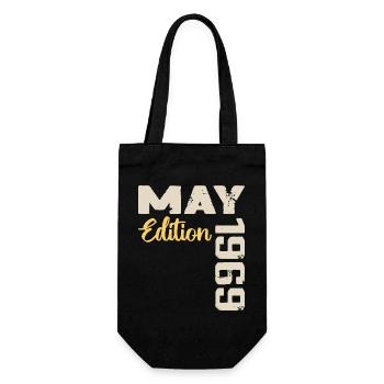 Mai 1969 Anniversaire Mai 1969 Cadeau Mai 1969 Mai - Sac à bouteille - noir - Devant