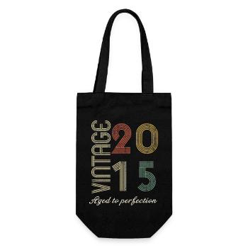 Cadeau d’anniversaire 9 ans - 2015 - Sac à bouteille - noir - Devant