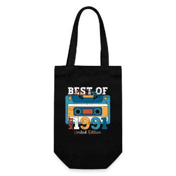 Mai 1991 Millésime 1991 Anniversaire 1991 Légende 91 - Sac à bouteille - noir - Devant