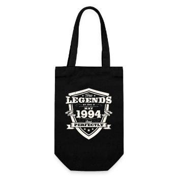 Legende Mai 1994 Jahrgang 1994 Geburtstag 1994 - Geschenkbeutel für Flaschen - Schwarz - Vorne