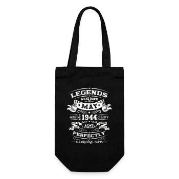 Légendaire Mai 1944 Millésime 1944 Anniversaire 1944 - Sac à bouteille - noir - Devant